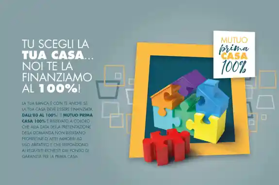 Mutuo Subito casa 100% per home