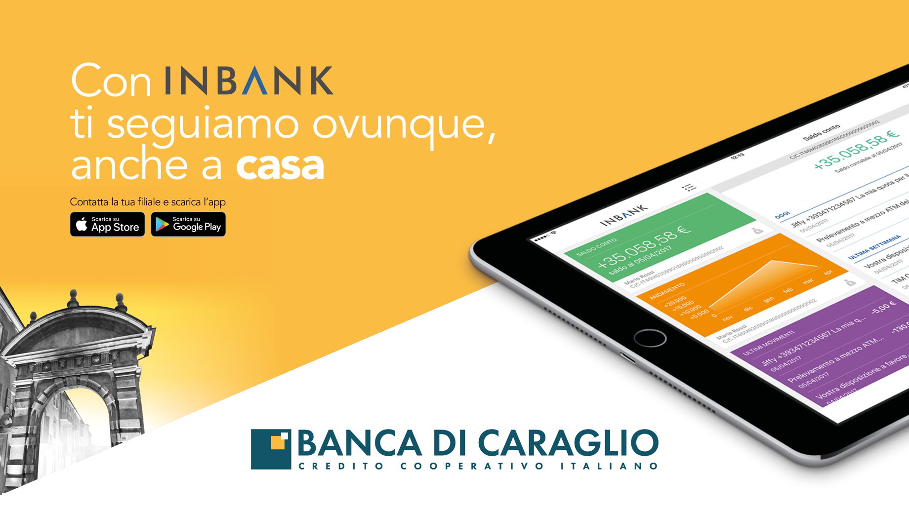 La tua banca è sempre a portata di mano!