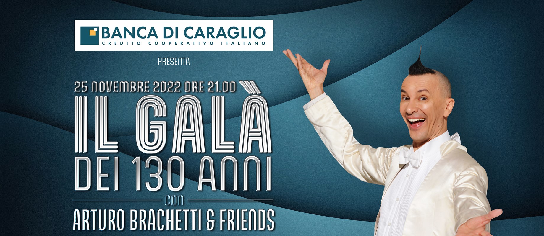 BIGLIETTI ESAURITI per “Il Galà dei 130 anni” , un incredibile show con Arturo Brachetti & Friends per festeggiare insieme questo importante compleanno! 