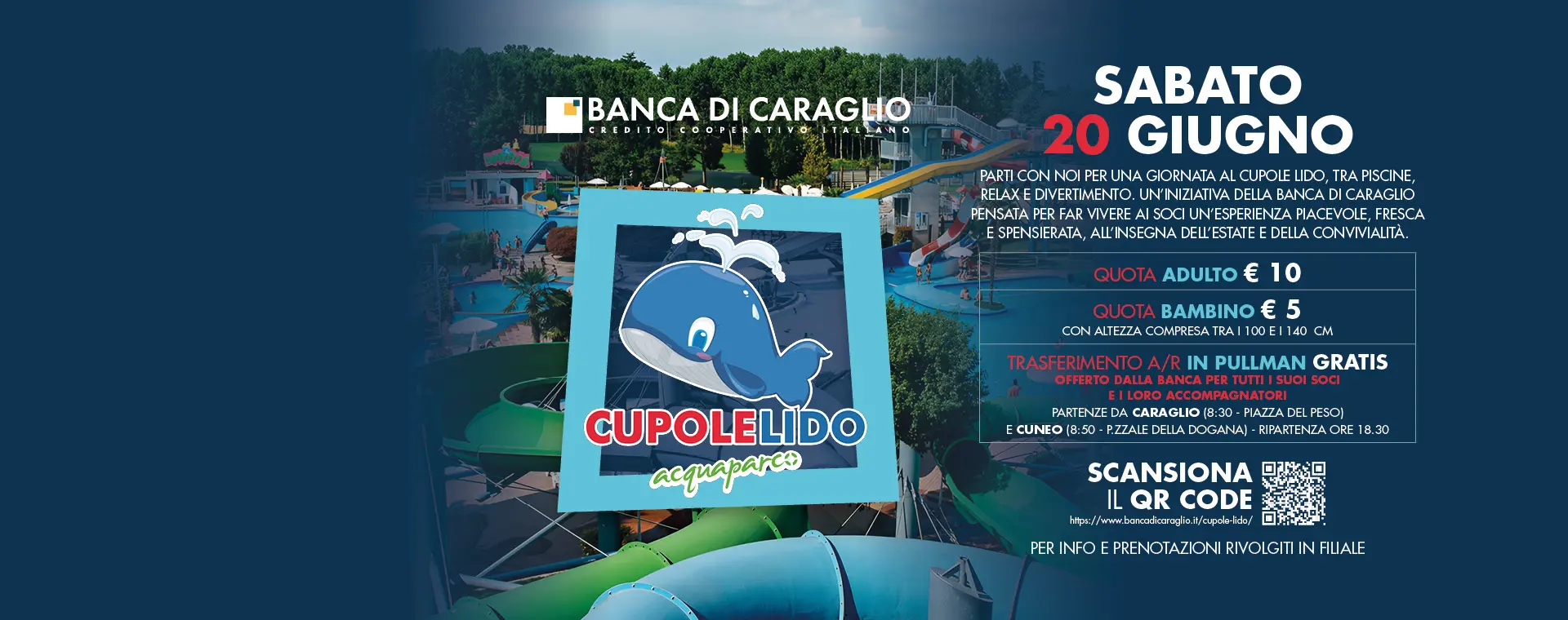 Una giornata
tra piscine, relax
e divertimento
per i nostri Soci 