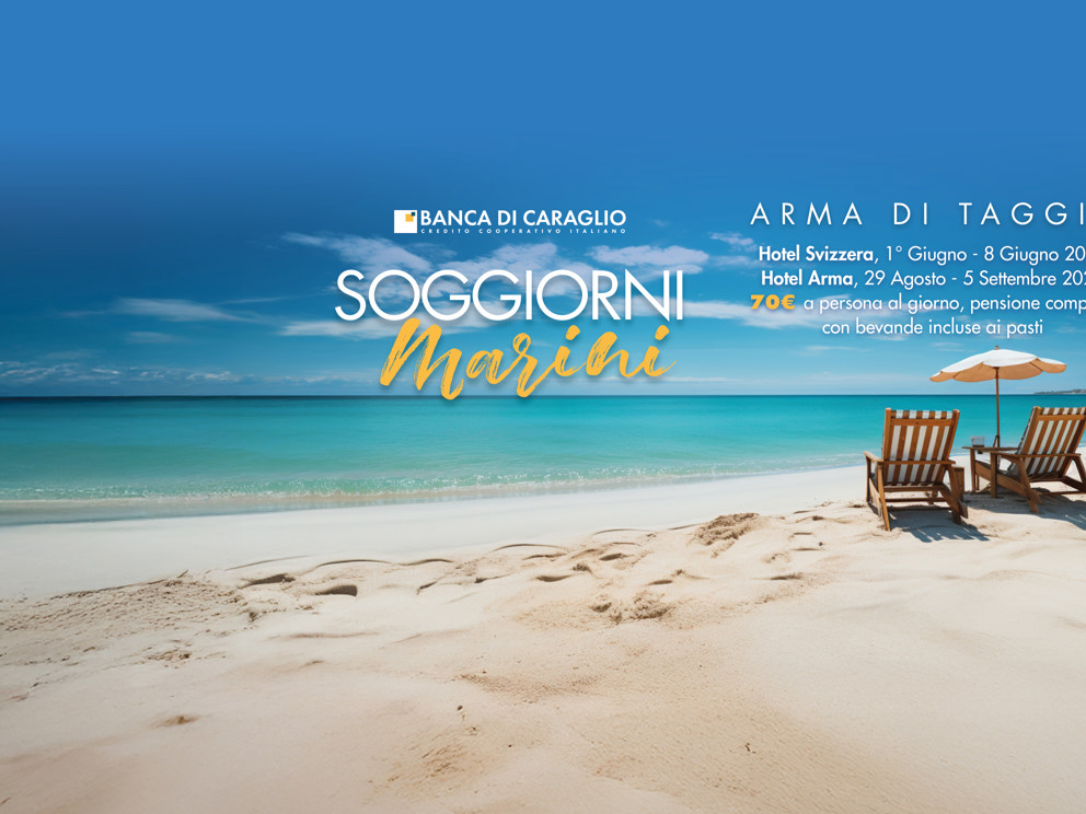 Prendi parte ai nostri soggiorni marini ..